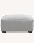 Aluxo Dakota 4 seater with Chaise in Light Grey Boucle