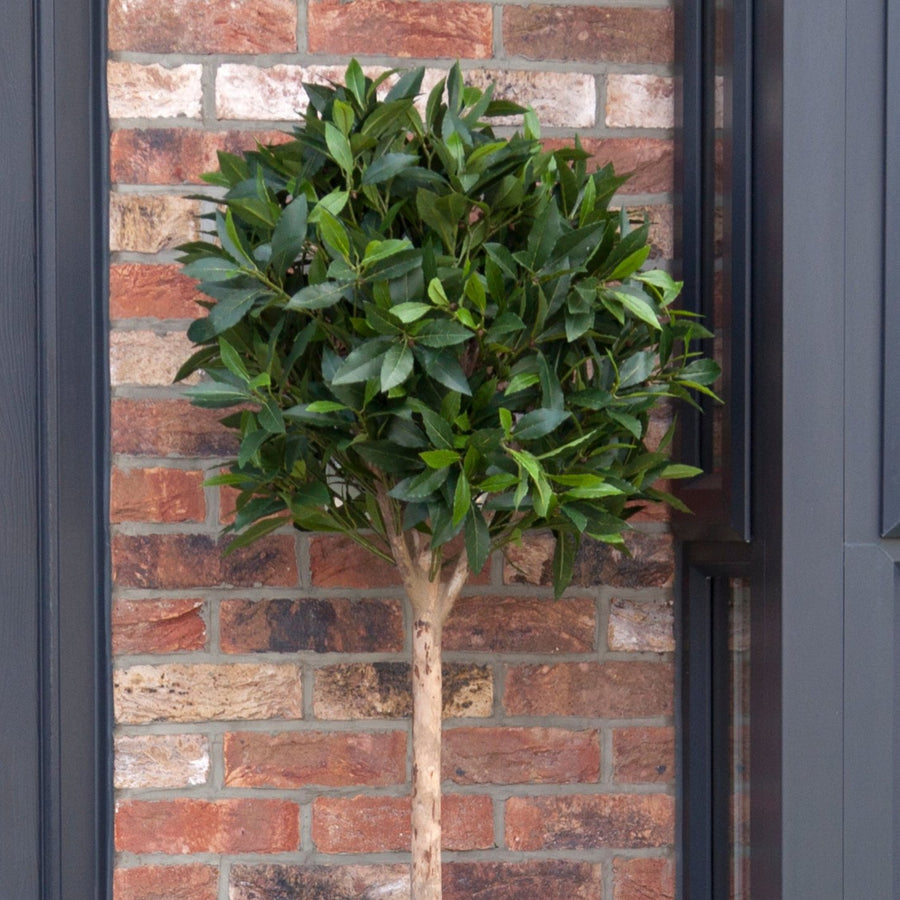 Artificial Bay Tree  in Black Planter